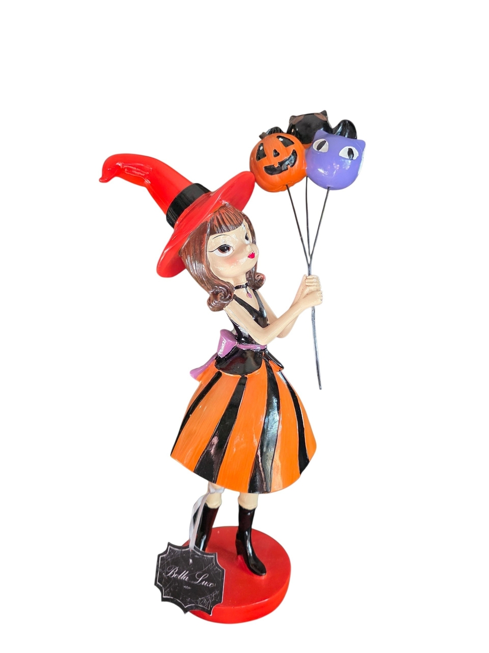 Bella Lux Halloween Witch Girl Figurine 2026